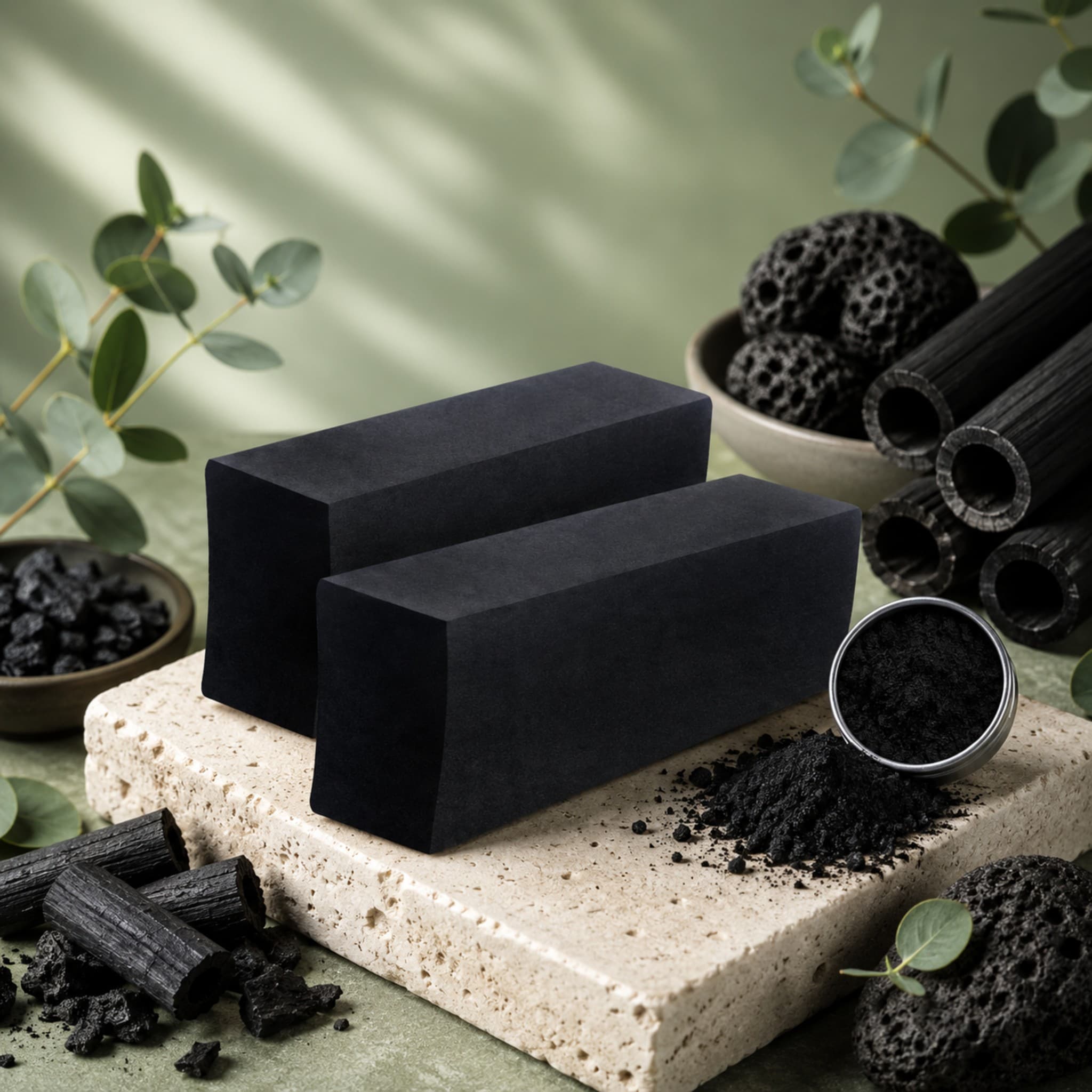 Charcoal Soap Base – Black Color