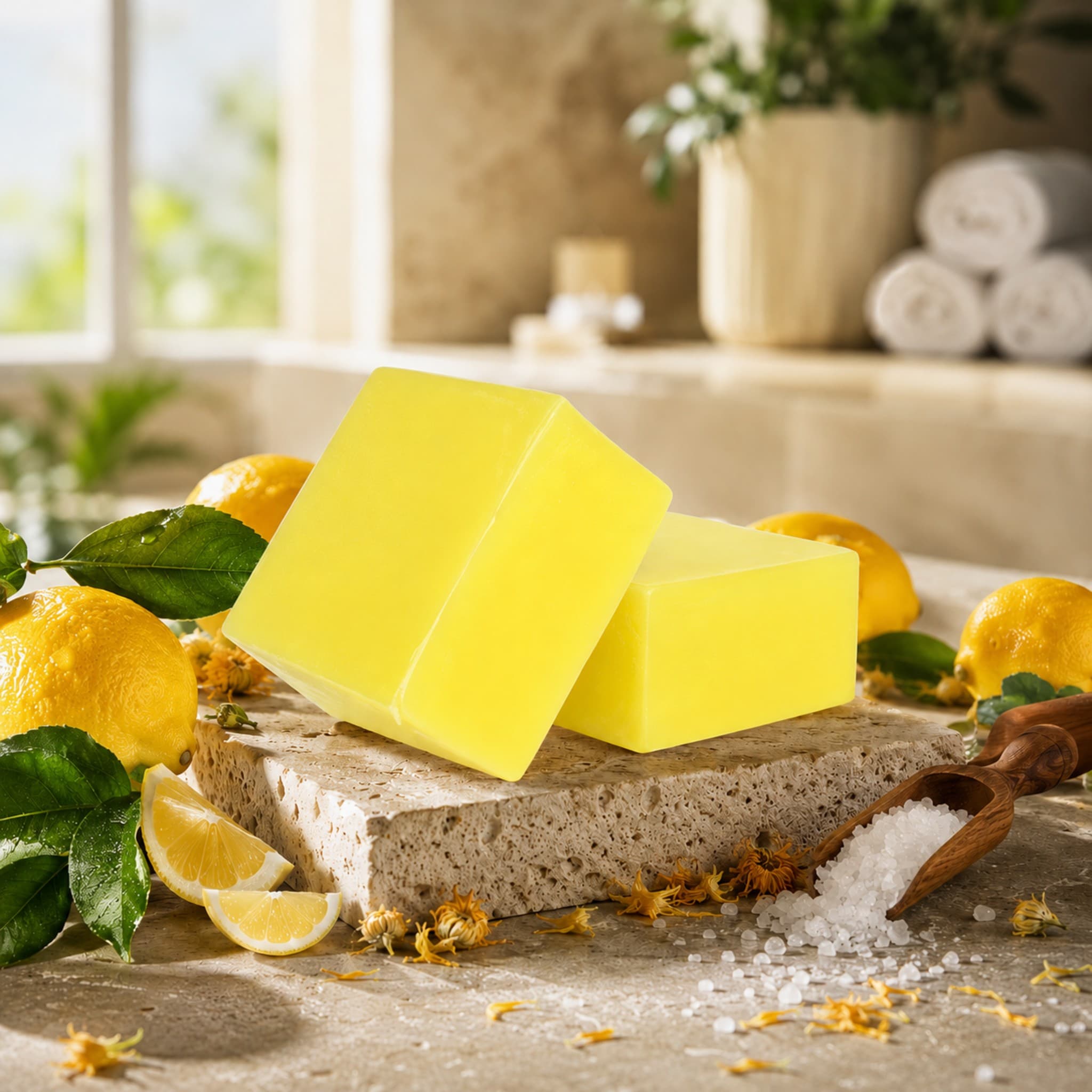 Lemon Soap Base – Yellow Color
