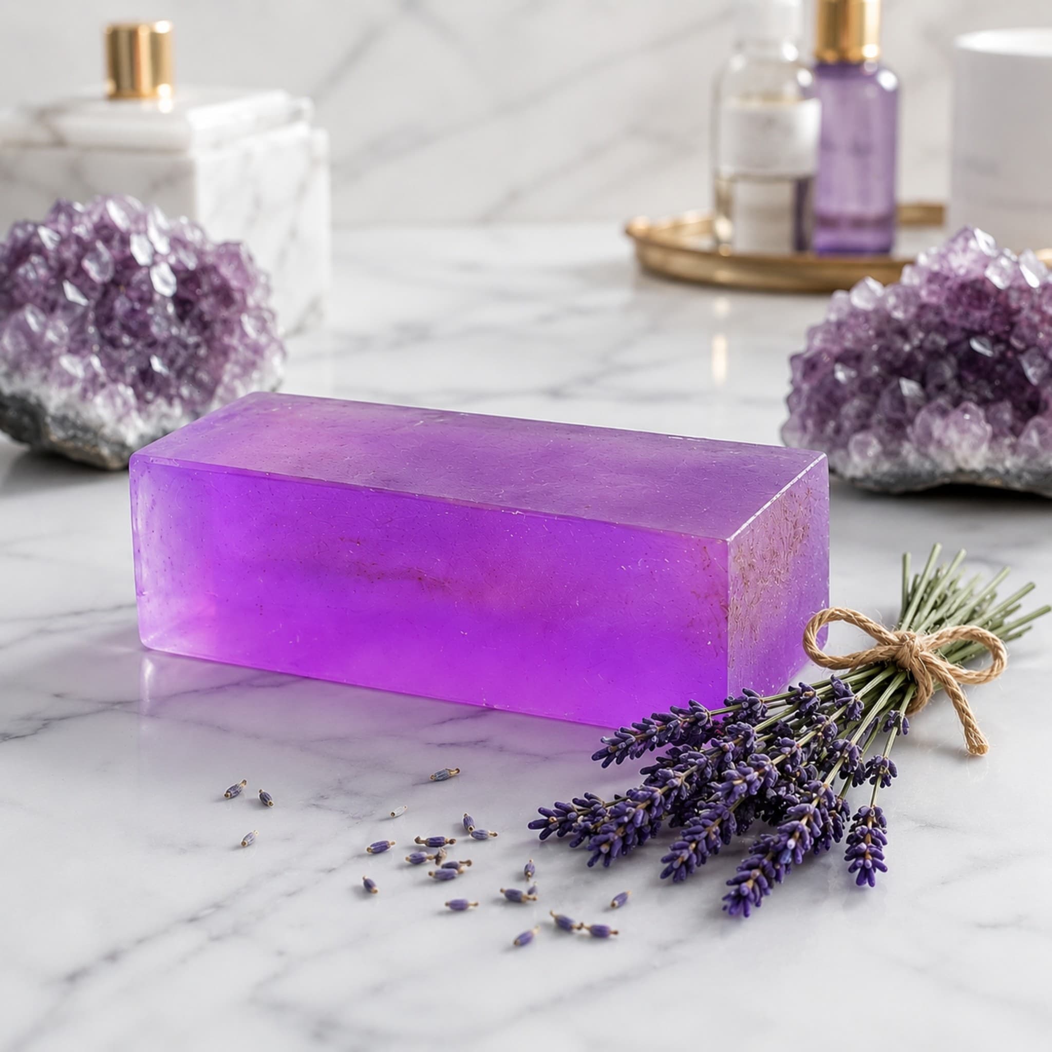 Lavender Soap Base - Lavender Color